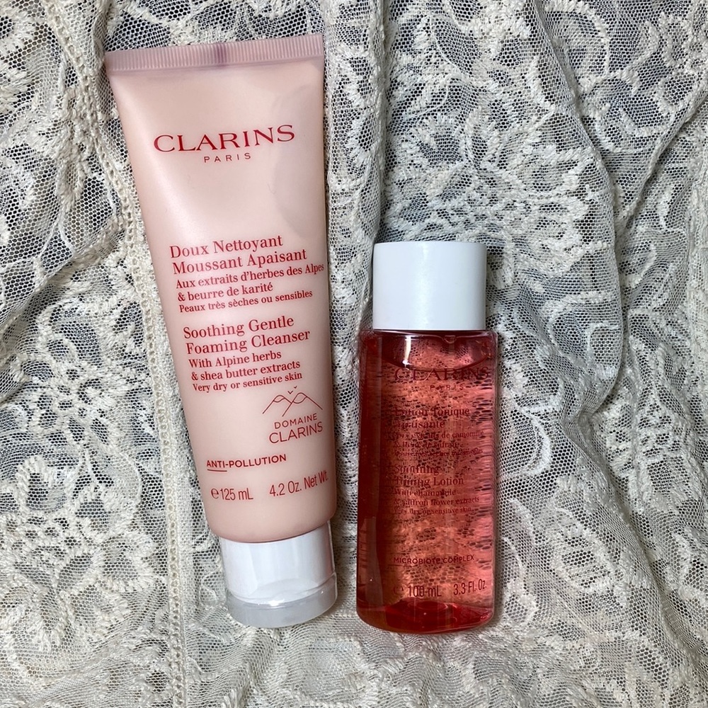 <Clarins> sensitive skincare bundle